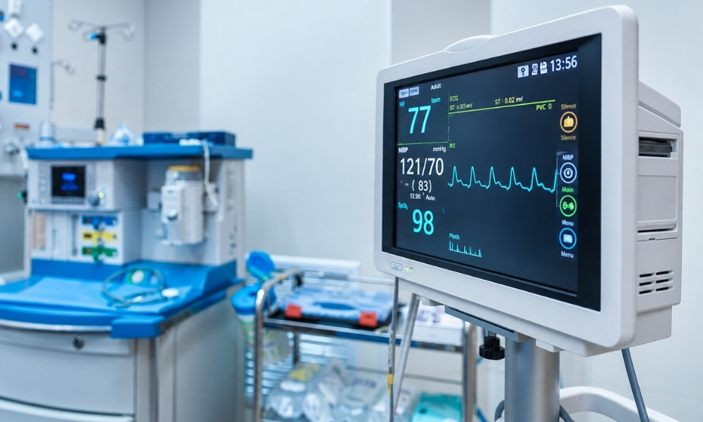 medical vital signs patient monitor