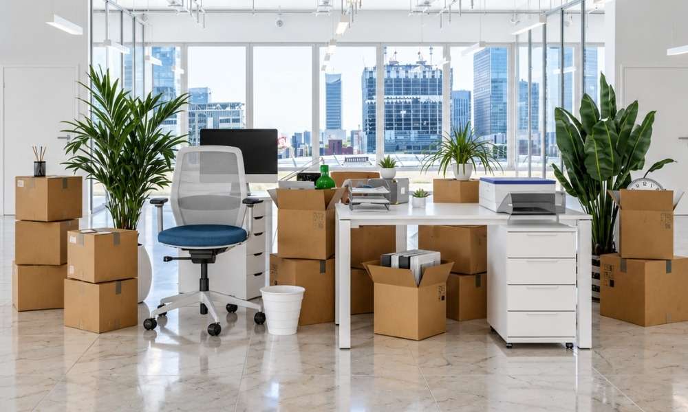 during a packing or relocation process